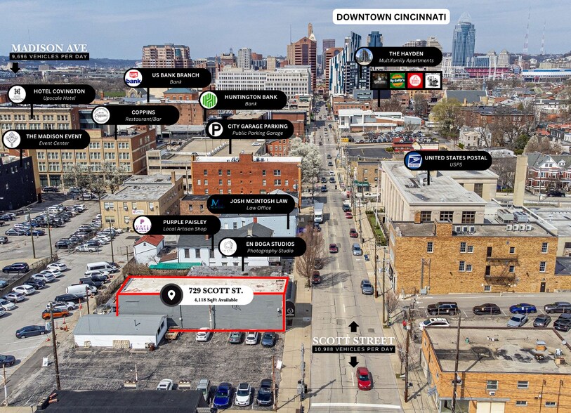 More Photos Of 729 Scott St, Covington General Retail For Sale