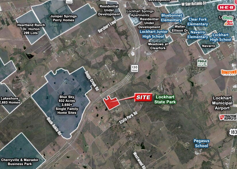 More Photos Of TBD SH-130 and Old Fentress Road, Lockhart Land For Sale