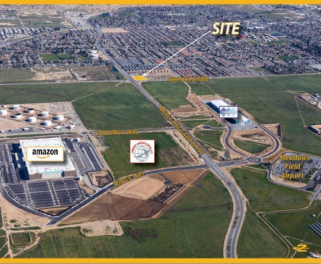 Primary Photo Of Merle Haggard Dr @ Airport Drive, Bakersfield Land For Lease