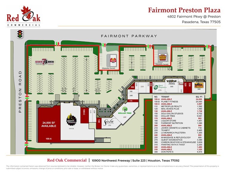 More Photos Of 4802-4930 Fairmont Pky, Pasadena Unknown For Sale
