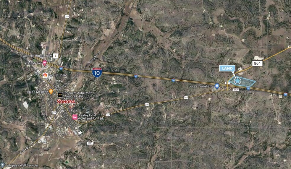 More Photos Of NEC I-10 & Ranch Road 864, Sonora Land For Sale