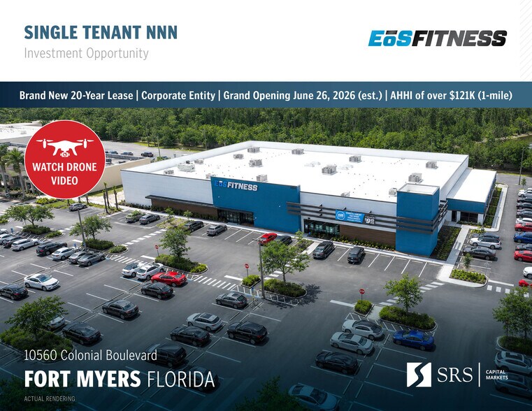 Primary Photo Of 10560 Colonial Blvd, Fort Myers Health Club For Sale