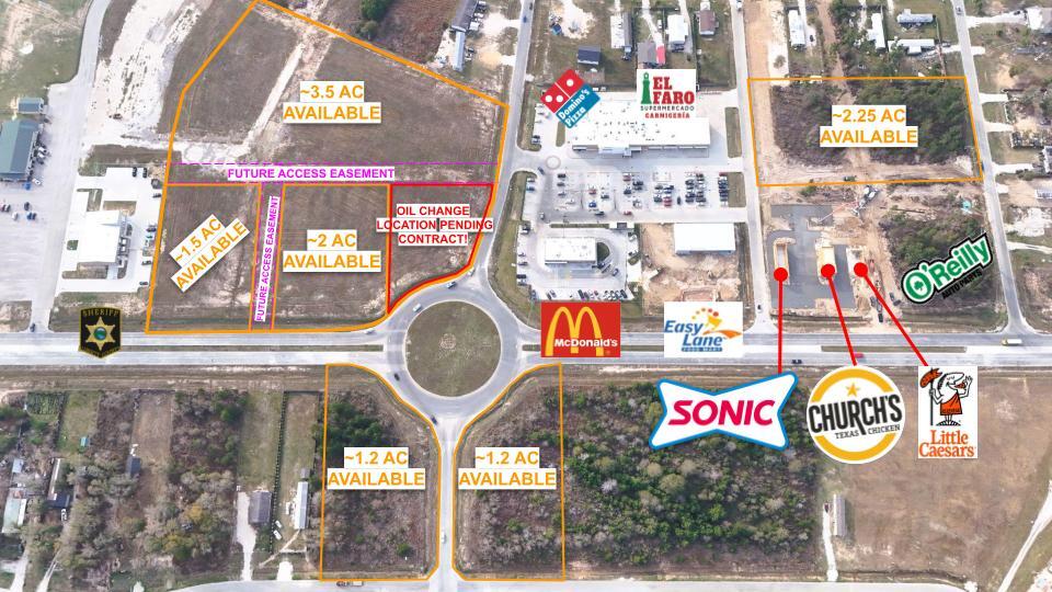 More Photos Of Commercial Corner- San Marcos & San Felipe, Cleveland Land For Sale