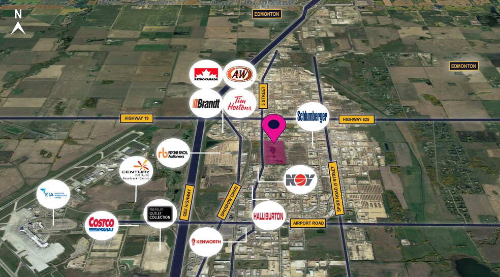 More Photos Of 5 Street & 17 Ave, Nisku Land For Sale