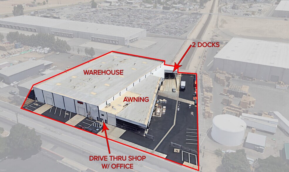 More Photos Of 330 S Riverside Dr, Modesto Warehouse For Lease