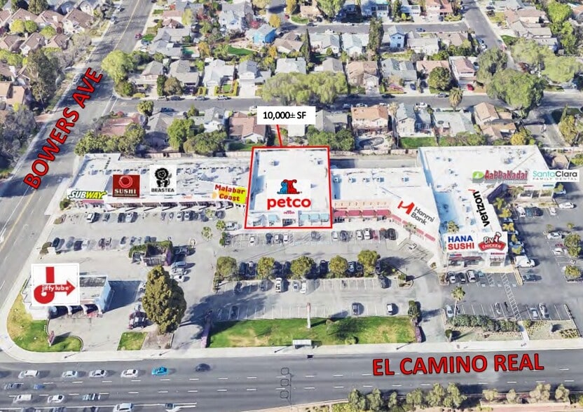 More Photos Of 2765-2799 El Camino Real, Santa Clara Unknown For Lease