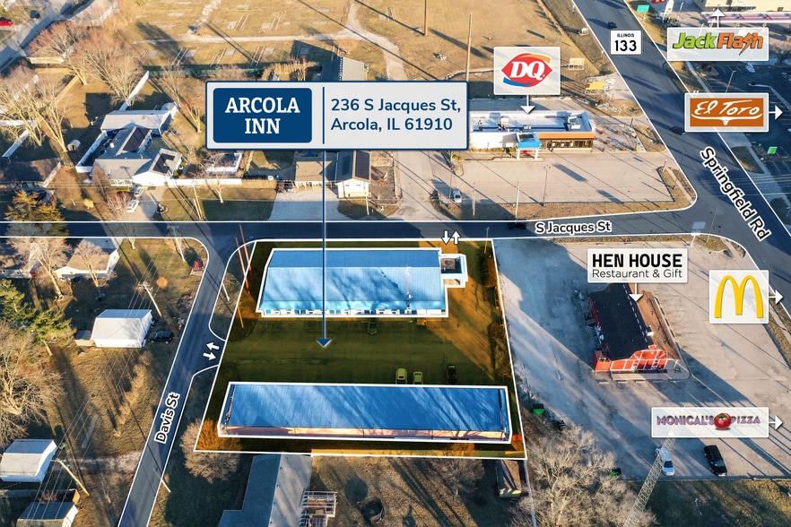 More Photos Of 236 S Jacques St, Arcola Hotel For Sale