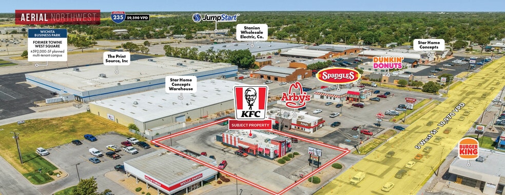 More Photos Of 441 S West St, Wichita Fast Food For Sale