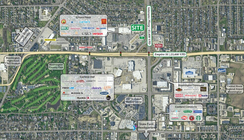 More Photos Of 506 IAA Dr, Bloomington Unknown For Lease