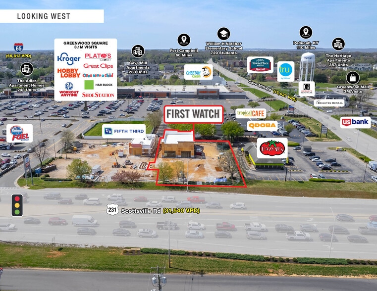 More Photos Of 2921 Scottsville Rd, Bowling Green Restaurant For Sale