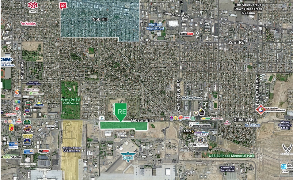 More Photos Of 5000 Gibson Blvd, Albuquerque Unknown For Lease