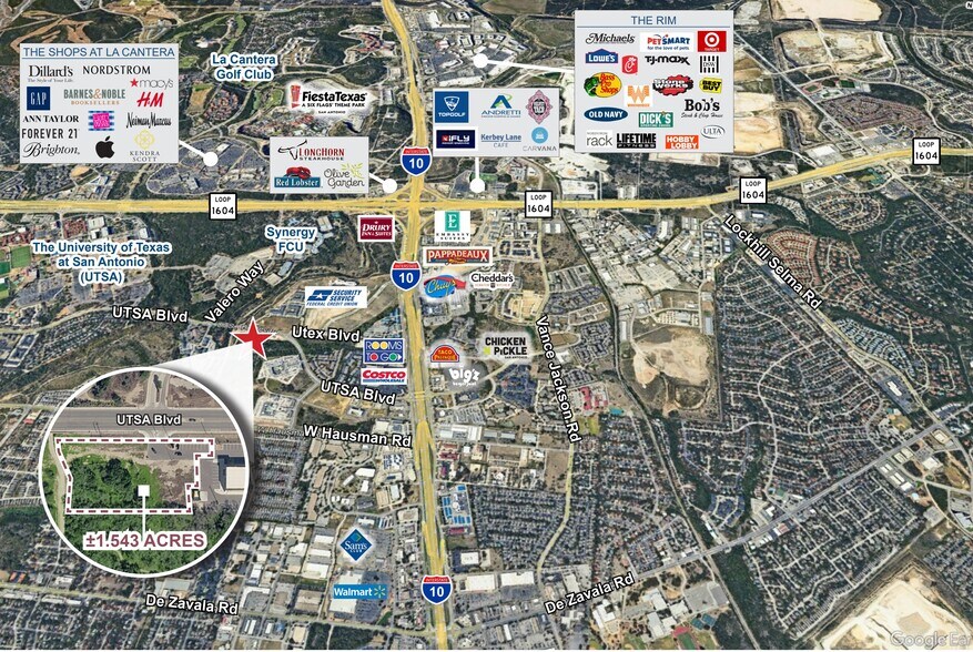 More Photos Of UTSA Blvd & Valero Way, San Antonio Land For Sale