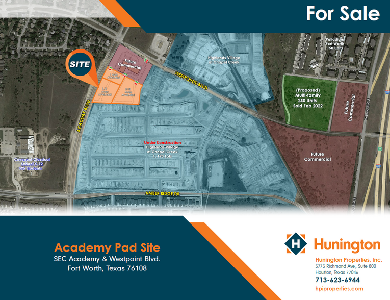 Primary Photo Of Academy @ Westpoint Blvd., Fort Worth Land For Lease