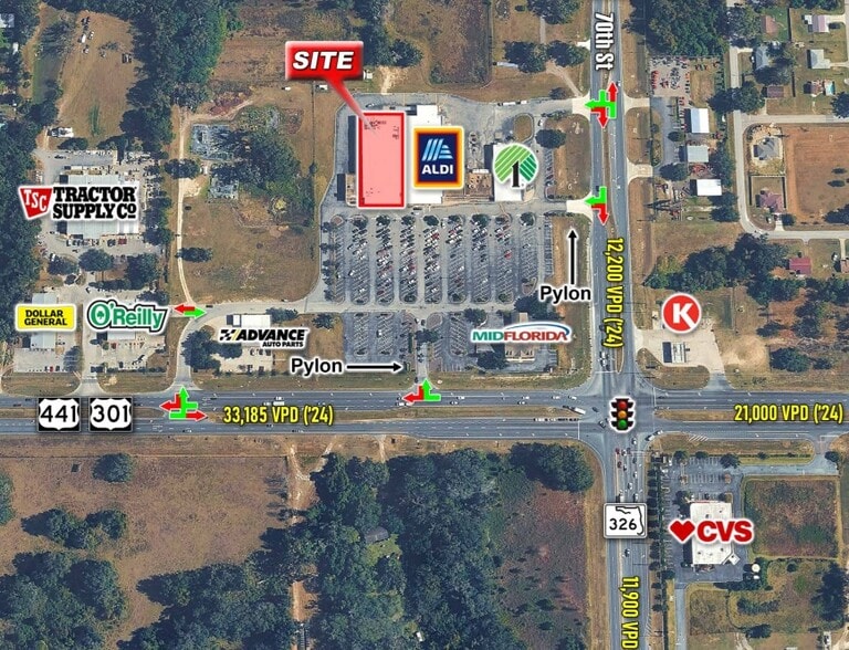 More Photos Of 7115 N US Highway 441, Ocala General Retail For Lease