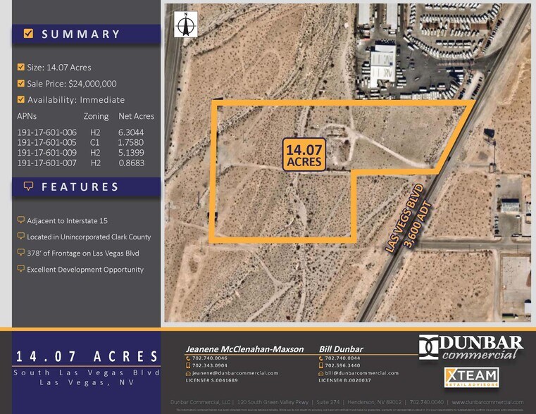 Primary Photo Of Las Vegas Blvd S., Las Vegas Land For Sale