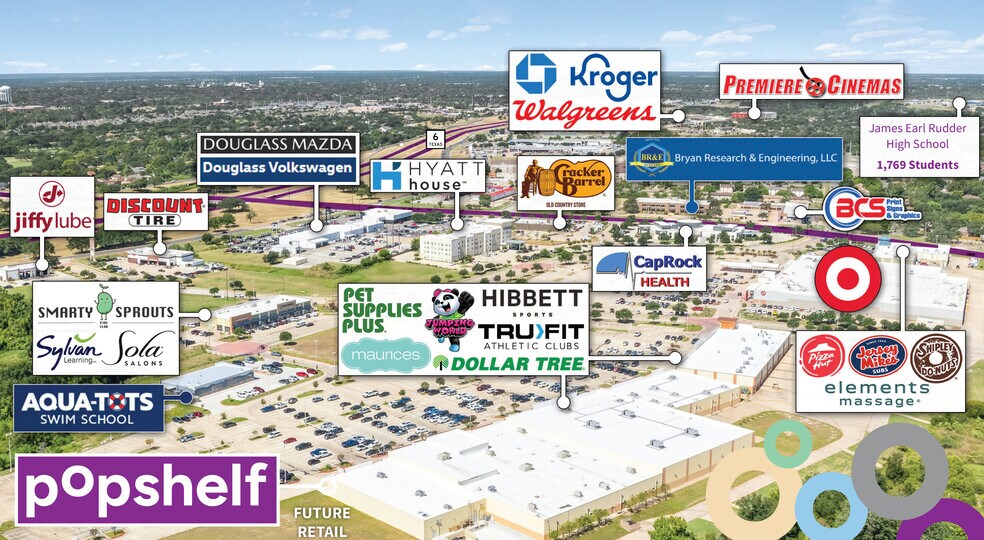 More Photos Of 3163 Wildflower dr, Bryan General Retail For Sale