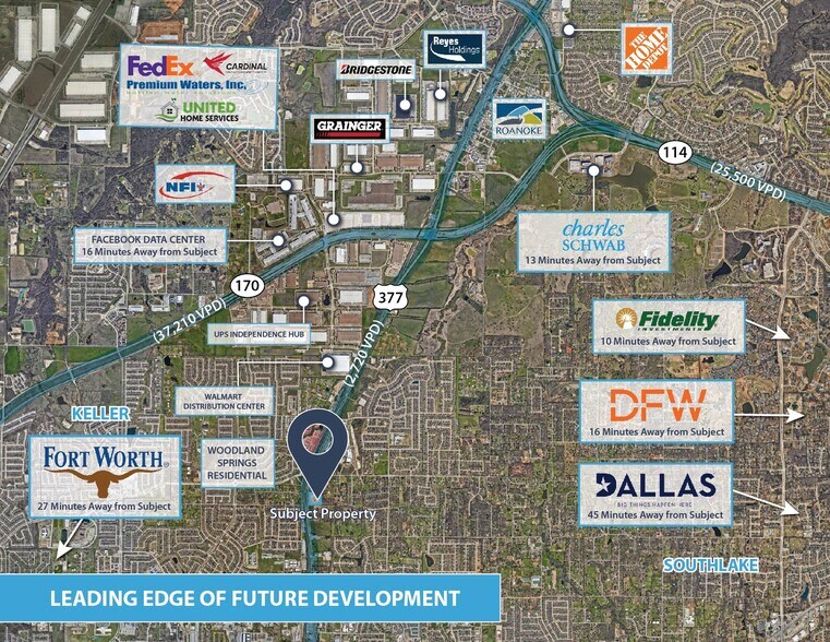 More Photos Of 1150 N Main St, Keller Land For Sale