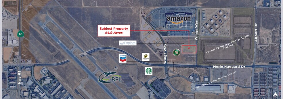 Primary Photo Of Parcel 3 Landings Way, Bakersfield Land For Sale