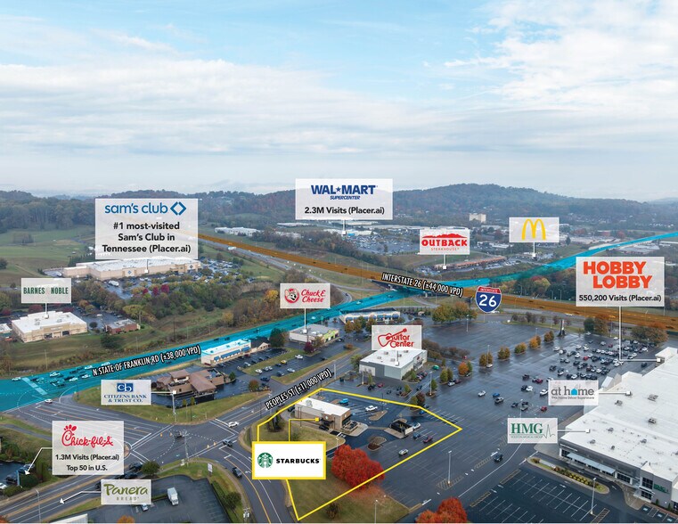 More Photos Of 3027 Peoples St, Johnson City Fast Food For Sale