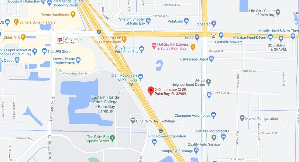 More Photos Of 240 SE Interstate Ct, Palm Bay Warehouse For Sale