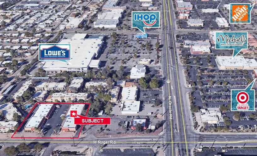 More Photos Of 460-470 W Roger Rd, Tucson Showroom For Lease