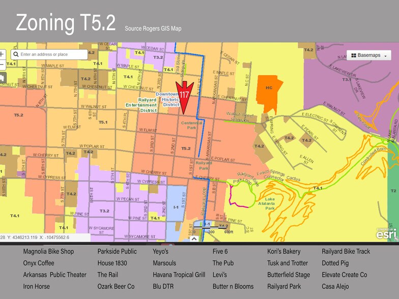 More Photos Of 117 W Walnut St, Rogers Restaurant For Sale