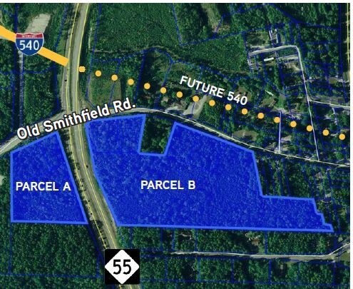 More Photos Of 5809-5921 Old Smithfield Rd Rd, Apex Land For Sale