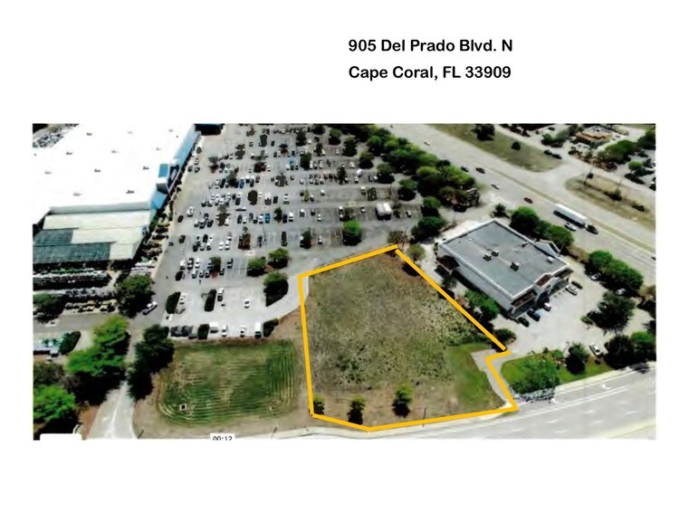 Primary Photo Of 905 Del Prado Blvd N, Cape Coral Land For Sale