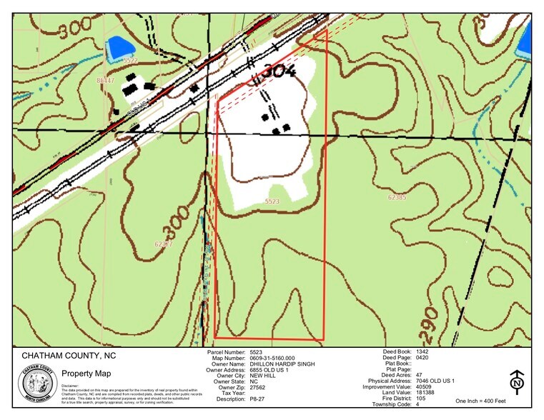 More Photos Of 7046 Old US 1 Hwy, New Hill Land For Sale