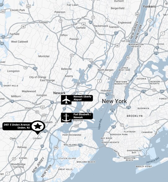 More Photos Of 2401 E Linden Ave, Linden Warehouse For Lease