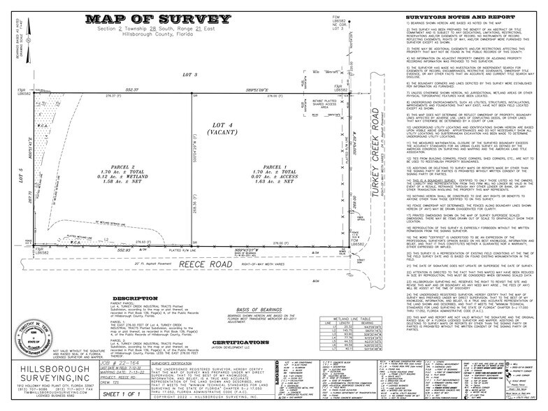 More Photos Of Turkey Creek Rd @ Reece Rd, Plant City Land For Sale