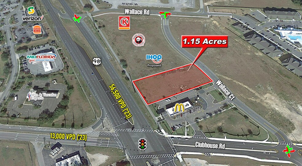More Photos Of NEQ US 98 & Clubhouse Rd, Lakeland Land For Lease