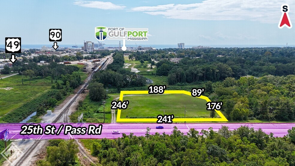 Primary Photo Of 25th Street, Gulfport Land For Sale