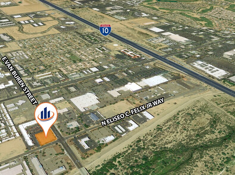 More Photos Of SWC Van Buren/Eliseo C Felix Way, Avondale Land For Sale