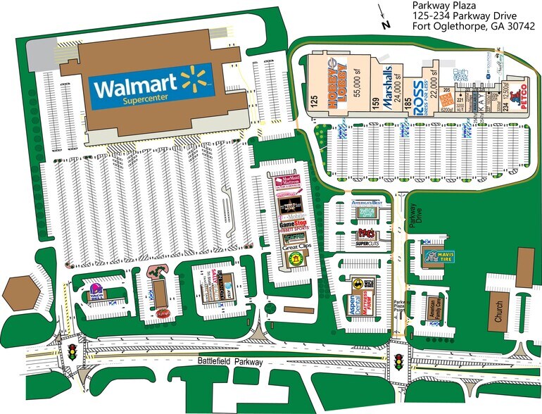 More Photos Of 125-245 Battlefield, Fort Oglethorpe Unknown For Lease