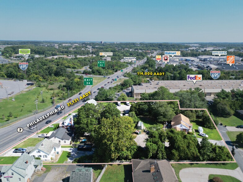 More Photos Of 8621 - 8629 Philadelphia Rd, Rosedale Land For Lease