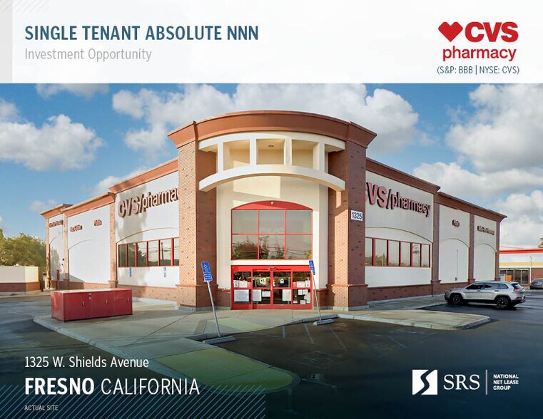 Primary Photo Of 1325 W Shields Ave, Fresno Drugstore For Sale