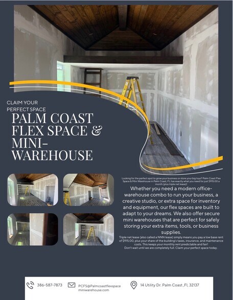 More Photos Of 14 Utility Dr, Palm Coast Industrial For Lease