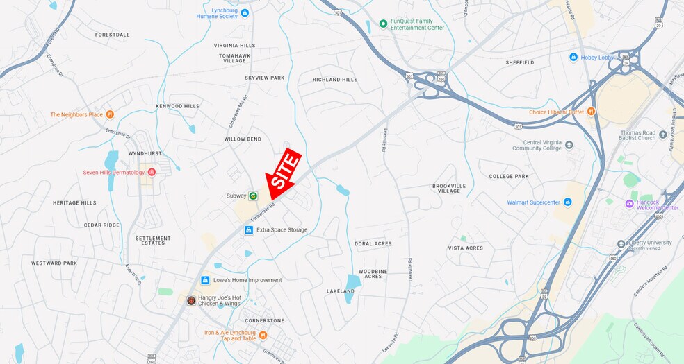 More Photos Of 0 Timberlake Rd, Lynchburg Land For Lease