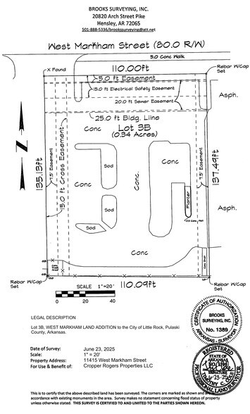 More Photos Of 11415 W Markham St, Little Rock Land For Sale