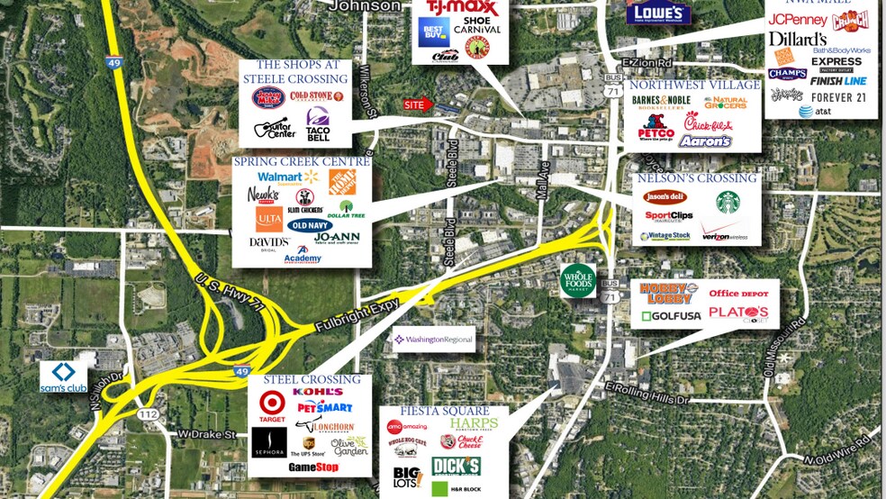 More Photos Of 72 W Joyce Blvd, Fayetteville Storefront For Lease