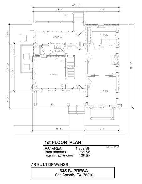 More Photos Of 635 S Presa St, San Antonio Storefront Retail Office For Sale