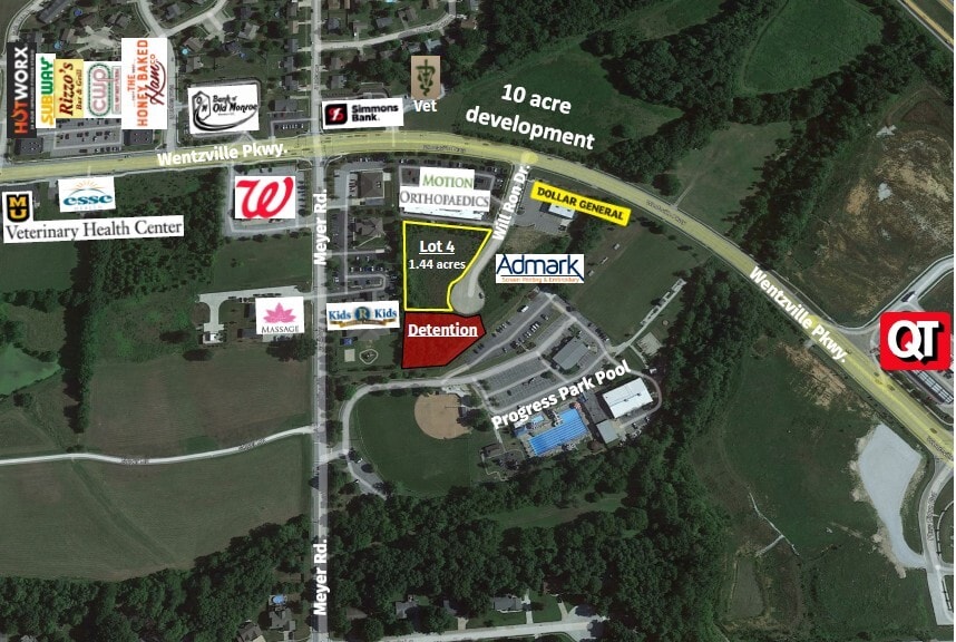 More Photos Of Will Ron Drive & Wentzville Parkway Lot 4, Wentzville Land For Sale
