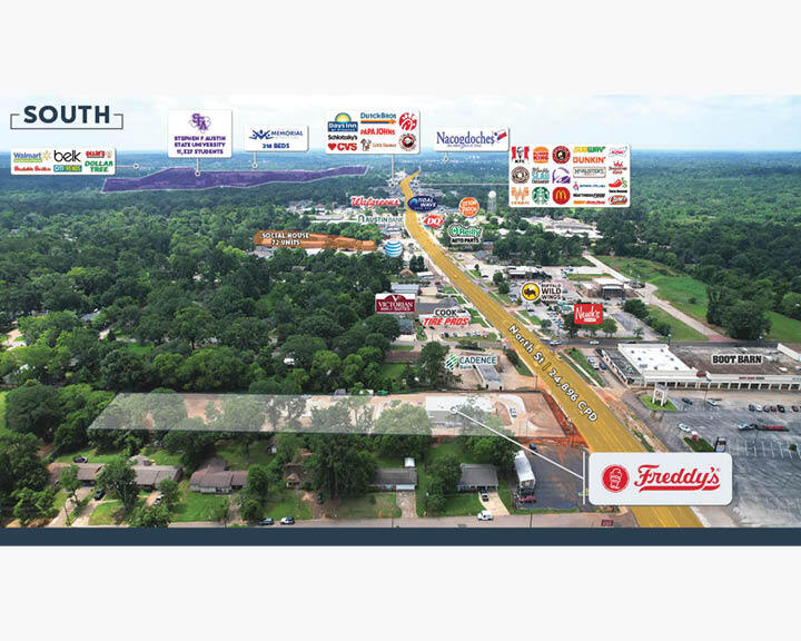 More Photos Of 3720 North St, Nacogdoches Fast Food For Sale