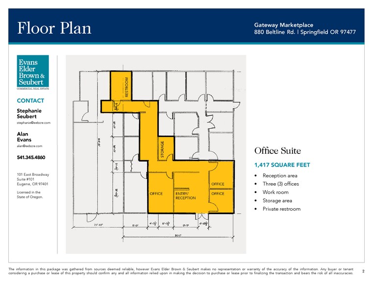More Photos Of 880 Beltline Rd, Springfield Storefront Retail Office For Lease