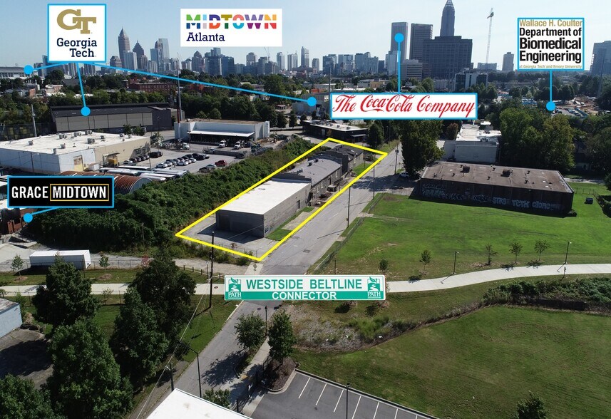 More Photos Of 595 North Ave NW, Atlanta Light Distribution For Sale