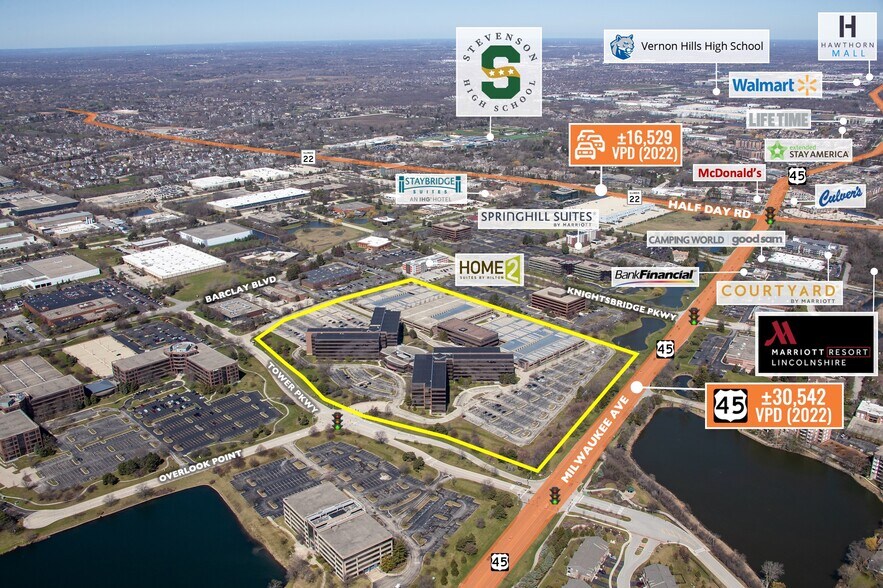 More Photos Of 4 Overlook Pt, Lincolnshire Office For Lease