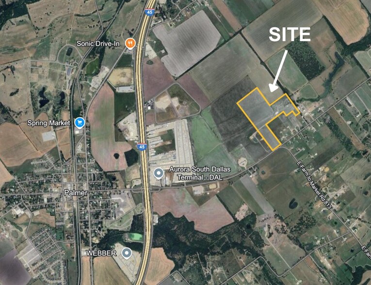 More Photos Of 487 E. FM 813, Palmer Land For Sale