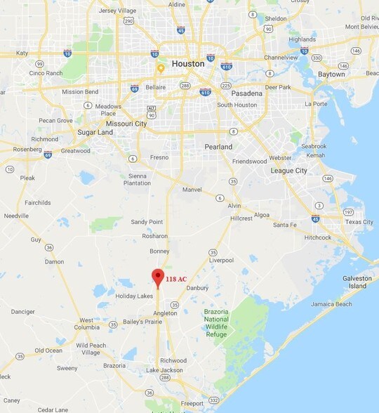 More Photos Of 118 Acres, Angleton Land For Sale