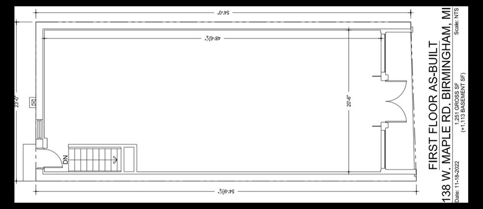 More Photos Of 138 W Maple Rd, Birmingham Storefront For Lease